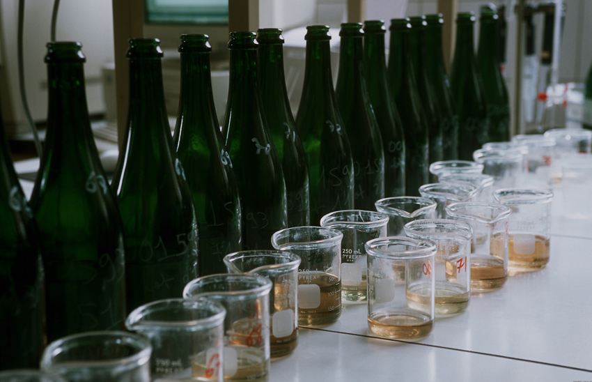 Assemblage des vins de base avant la mise en bouteille - Photo Visuel Impact ©Comité Champagne Assemblage des vins de base avant mise en bouteille - Photo Visuel Impact ©Comité Champagne